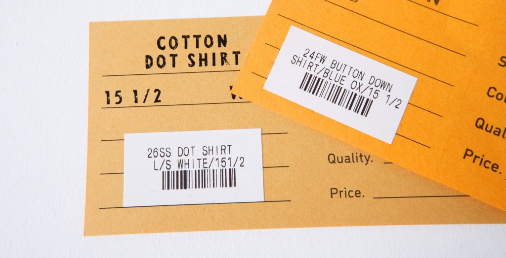 At Last&Coの新作の紙タグ