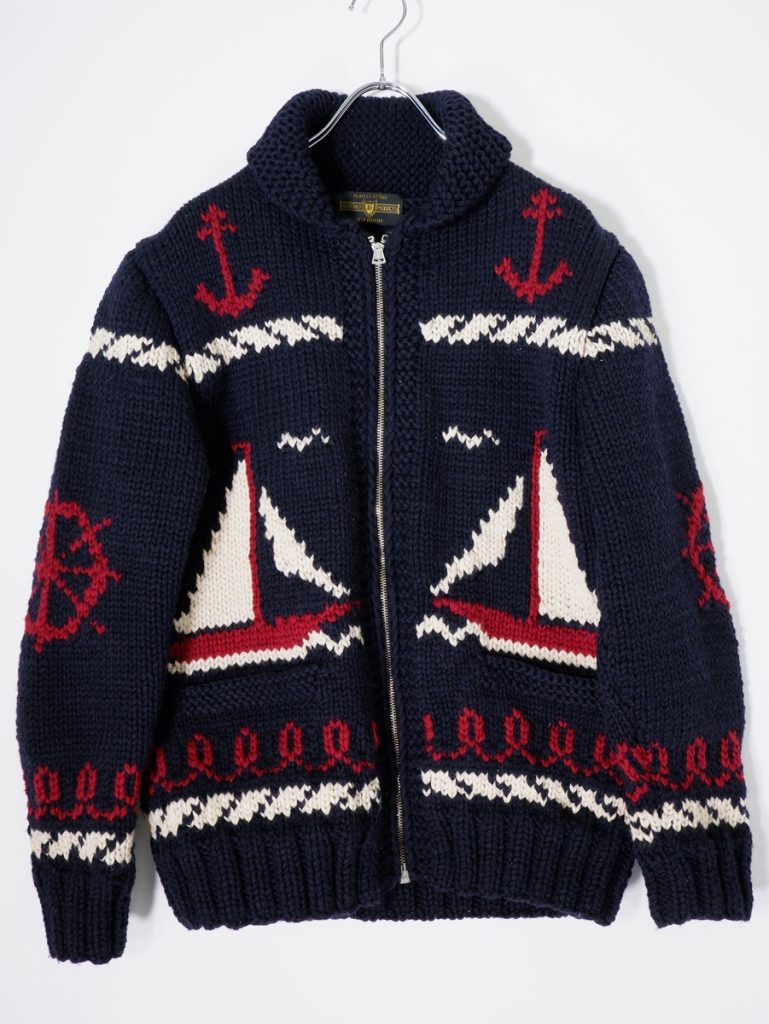 At Last&Co(アットラスト)SHIPS AHOY HAND MADE KNITカウチンニット