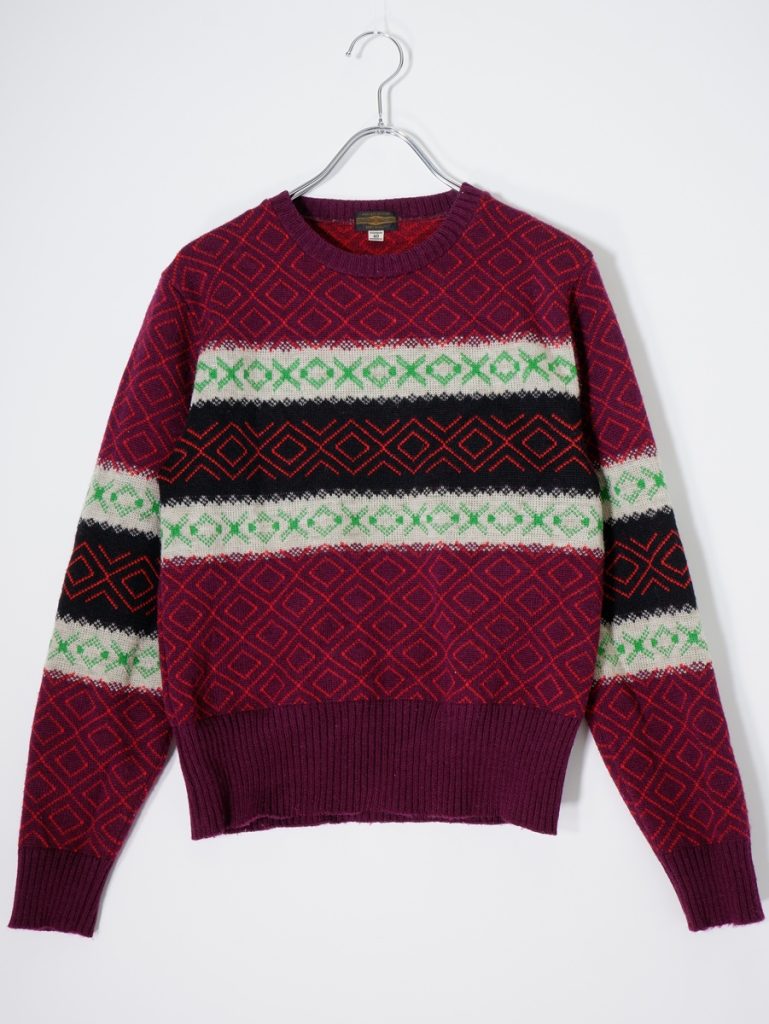 At Last&Co(アットラスト) butcher products JAGGERD KNITジャガードニット